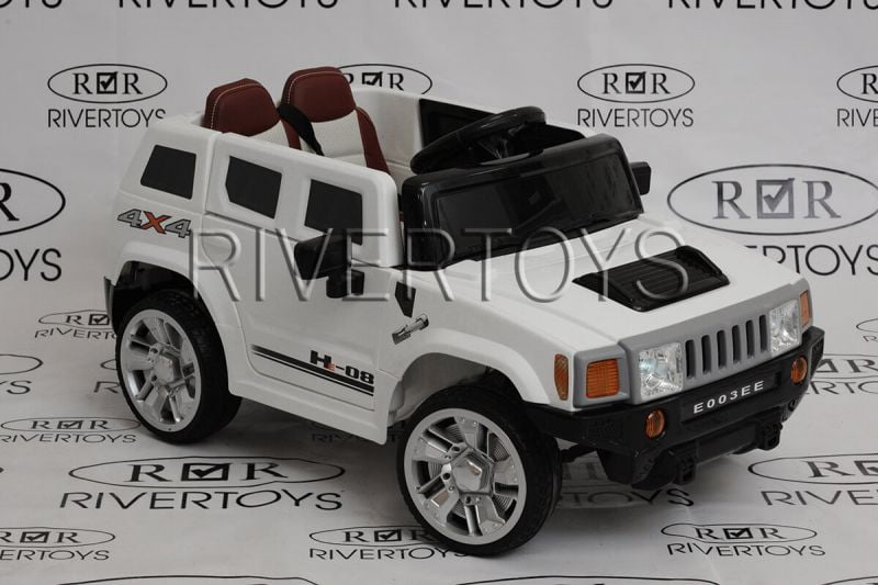 Детский электромобиль RiverToys HUMMER E003EE с дистанционным управлением Детский электромобиль RiverToys HUMMER E003EE с дистанционным управлением